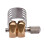 Ligature de saxophone à réglage à vis unique, compacte et durable, pour saxophone soprano 5