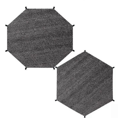 Round Trampoline Sunshade Sunshade Trampoline Canopy Cover Mesh Material Trampoline Protective Tool