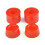 Kit di boccole per skateboard, 4 pezzi, cuscinetti per ammortizzatori, per longboard, skateboard, durezza 4