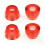 Kit di boccole per skateboard, 4 pezzi, cuscinetti per ammortizzatori, per longboard, skateboard, durezza 1