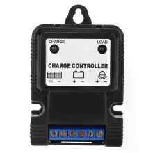 Solar Controller Solar Controllers PWM 6V/12V 3A Portabel Solar Panel Controller Regulator med LED