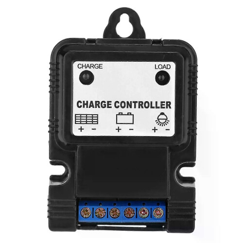 Solar Controller Solar Controllers PWM 6V/12V 3A Portabel Solar Panel Controller Regulator med LED