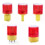 Solar Strobe Warning Red Light For Night Road Construction Cone Traffic Light Signal Safety Emergency 1