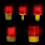 Solar Strobe Warning Red Light For Night Road Construction Cone Traffic Light Signal Safety Emergency 2
