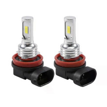 Superhelles H8 H9 H11 LED-Scheinwerferlampen-Kit Fern-/Abblendlicht 8000LM 8000K Eisblau 80W