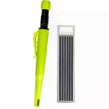 Set van 28 mm stevige timmermanspotlood met diep gat, mechanische potloodmarker en ingebouwde slijper