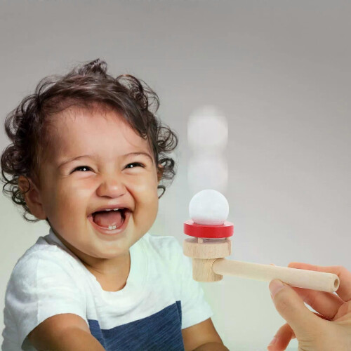 Suspended Ball Blowing Machine Device Funny Toys Balls Balanced Playthings Breath Exercise 1