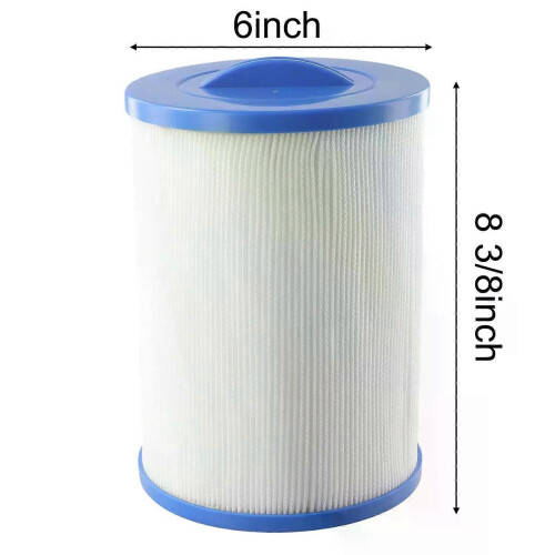 Spafilter För PWW50 6CH-940 Filterpatron System Element Barn Poolfilter Tillbehör 210*152mm 2