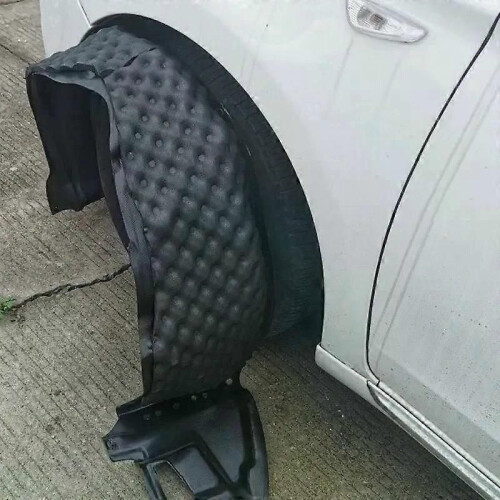 Alfombrilla aislante de algodón insonorizada para capó de coche con espuma ondulada resistente al calor 2