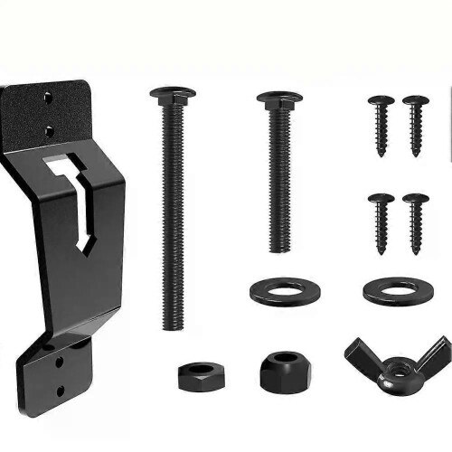 Support de roue de secours en acier inoxydable, support fixe pour remorques, fourgonnettes, garages, 2