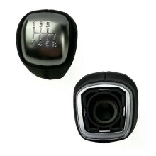 Sport Leather Gear Knob in Black for Range Rover Evoque 2011- Manual 6 Speed LR024719