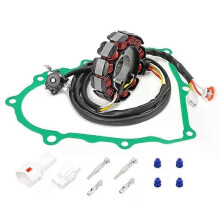 T18C-Motorcykelstatorspole och packning för Yamaha YFZ450 YFZ 450 5TG-81410-03-00 Ny motorcykel av hög