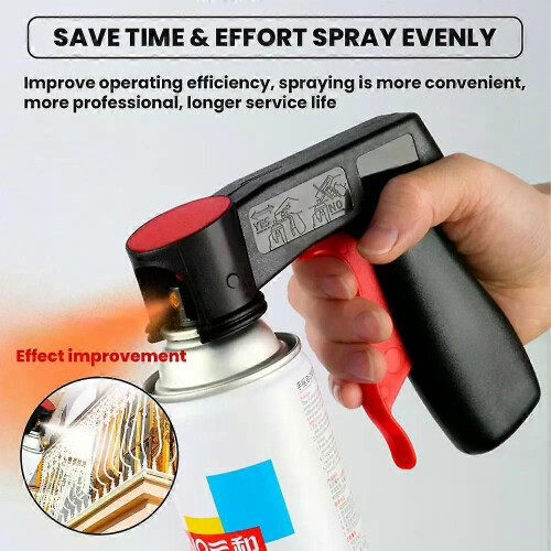 Poignée de pulvérisation réutilisable pour pistolet à peinture, accessoire de pulvérisation instantané 1