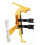 Spray Paint Can Holder Extender Adjustable Sprayer Extension Pole Adaptor Angle Spray Extender Sprayer 5