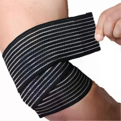 Bandage de sport élastique réutilisable, bande de compression pour kinésiologie sportive, cheville, 1