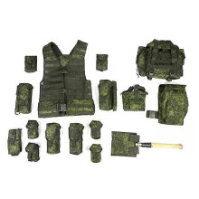 Gilet tactique 6SH117, équipement de combat MOLLE, divers accessoires MOLLE