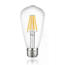 Ampoule LED Edison ST64 à filament E27 220 V, style industriel, style rétro, 12 W, 16 W