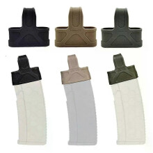 Funda táctica para cargador 556, funda de goma, funda para guante, funda para cargador M4, estuche de