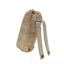 Tactische Molle Waterfles Tas Nylon Ketel Tas Kantine Houder Trekkoord Tas Kamperen Fietsen
