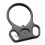 Tactical Rifle End Plate Sling Adapter Dual Loop Ambidextrous One Single Point Sling Mount For AR-15 3