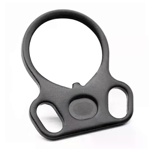 Tactical Rifle End Plate Sling Adapter Dual Loop Ambidextrous One Single Point Sling Mount For AR-15 2