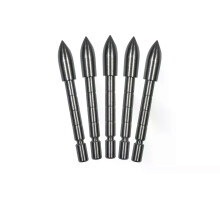 Edelstahl-Einsatzpfeilspitze, 12/24 Stück, Bogenschießen-Pfeilspitze, 80–120 Grains, für 42 mm Schaft