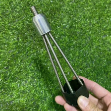 Roestvrijstalen staaf 5-puntige harpoenen Vervangbare harpoenen Vervangende diameter 8 mm 5-puntige