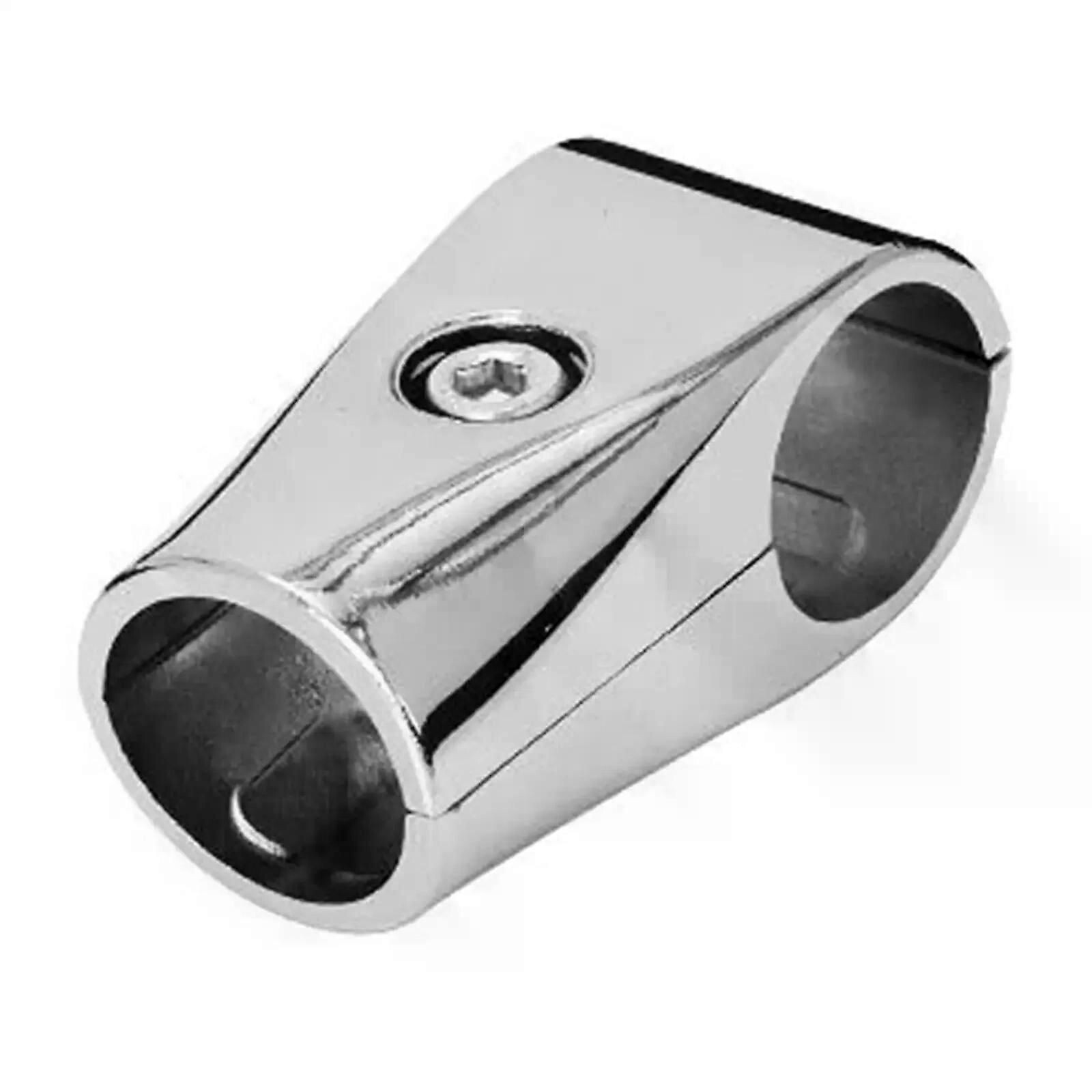 MagiDeal Raccord T Tuyau 25 Mm – Connecteur En T Aluminium Chromé, Raccord Détachable Robuste Pour Cadre Rond, Meuble, Séchoir, Structure DIY