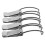 Rostfritt stål Spring Hasp 304 Rostfritt stål Box Skåp Spring Lock Hasp Transport Box Tower Spänne 1