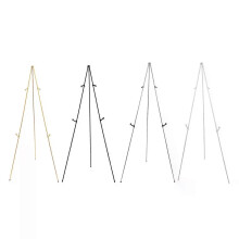 Telescopische display-ezel, fotodisplayrek, opvouwbaar met draagtas, doe-het-zelfbenodigdheden, statiefplank,