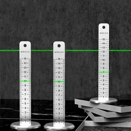 StainlessSteel Equal Height Ruler Lay Floor Tile Special Ruler Gradienter Stick Wall Lay Floor Tile 2