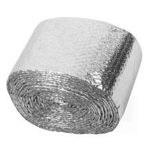 Termisk foliebarriärisolering för husfönsterfilm Bubbla hem reflekterande 76200X1524X020CM Loft Silver