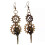 Orecchini Steampunk in stile Goth a farfalla/ali 2