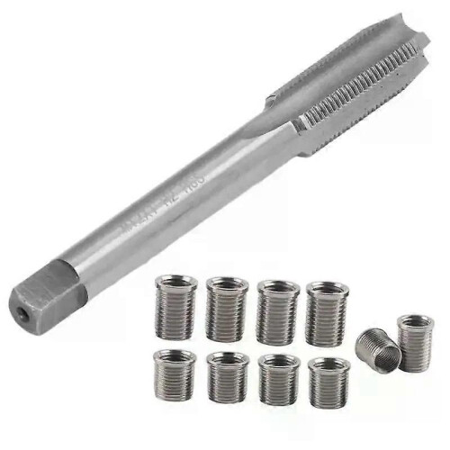 Thread Repair Tool M10x10 + M12x10 Tap Thread Repair Tool Auto Accessories Hardware Set 1