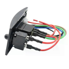 Interruttore a bilanciere per pannello pompa di sentina a tre vie automatico/spento/manuale con 20 A