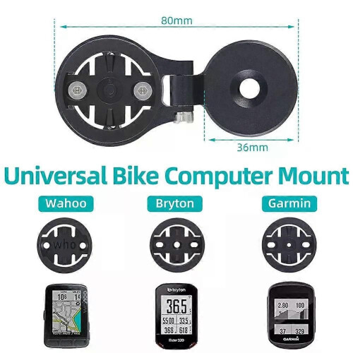 Stopwatch Speedometer Support Stand Adjustable Bike Computer Mount Bicycle Computer Stem Mount Holder 2