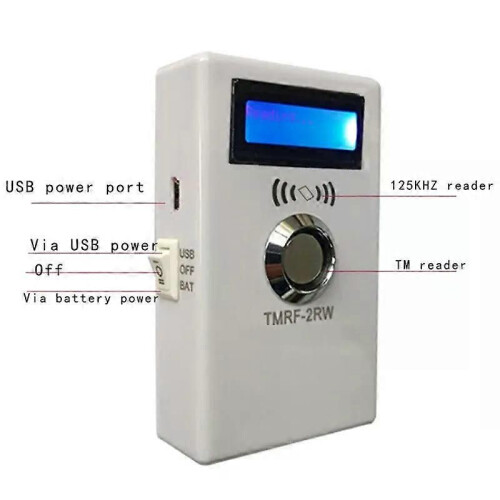 TMRF-2RW Ibutton Programmer DS1990A Duplicator Cloner Copier 125Khz RFID Reader Writer RW1990 Key Token 2