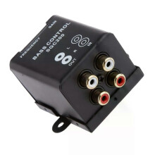Subwoofer Bas Afstandsbediening Volume Regelknop RCA Niveau Frequentie Equalizer voor Auto Audio Versterker