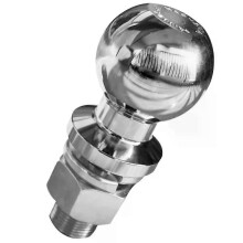 Trekhaakkogel chroom trekhaakbevestiging 50 mm schachtdiameter capaciteit 3500 lbs koppeling RV trekhaak