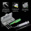 Tonsil Stone Remover Tool LED Light Earpick RVS Oorsmeerverwijderaar met 3 Tips Irrigator Clean 4