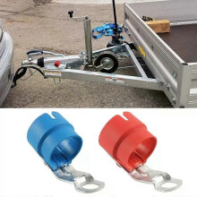 Aanhangwagenstekkerhouder voor montage op trekhaak voor 13 naar 7-pins adapter en 7 naar 13-pins adapterparkeerplaats