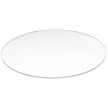 Transparent 3mm thick Mirror Acrylic round Disc Diameter:70mm