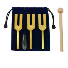 Set di diapason 4096 Hz 4160 Hz 4225 Hz per strumenti musicali di guarigione sonora, vibrazioni sonore
