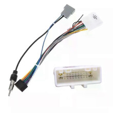 Universal hona ledningsnät Bilradioadapter Anslutning Kabelkontakt för Nissan Qashqai X-Trail Pathfinder