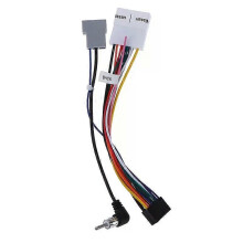 Universal hona ledningsnät Bilradioadapter Anslutning Trådkontakt För Nissan Qashqai Tiida Tiida