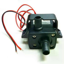 Ultra Leise DC 12V 30m 240L/H Bürstenloser Motor Tauchpumpe Pool Tank Wasserpumpe mit Adapterplatte