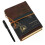 Vintage Notebook Kit Traveller's Diary Eco Leather Soft Cover Inner Notebooks & Notepads Brun 1