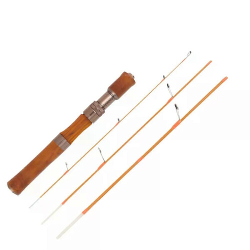 Ultraleichte Angelrute Kohlefaser Köder Pole Köder 15-9G Linie Holzgriff Schnelle Forellen Angelruten