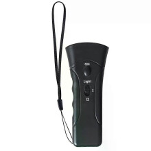 Ultrasoon hondenafweermiddel met LED-licht Dubbel ultrasoon anti-belapparaat Ultrasoon