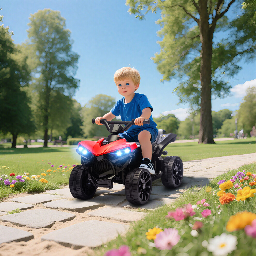 Aiyaplay (Red) 6V Kids Atv, Battery Powered Ride On Car For Ages 3-8 Years - Image 8